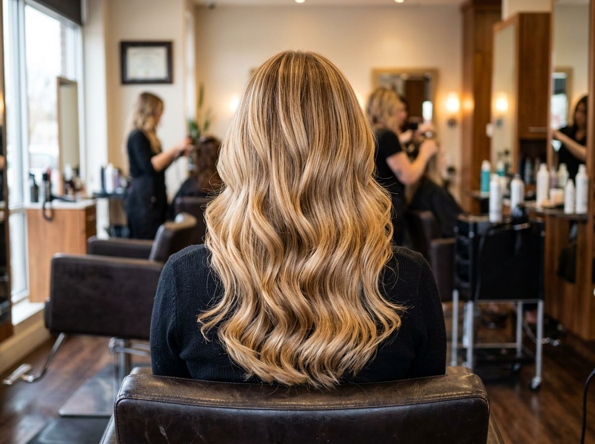 Nachher: Brillantes Balayage-Ergebnis mit seidigem Glanz